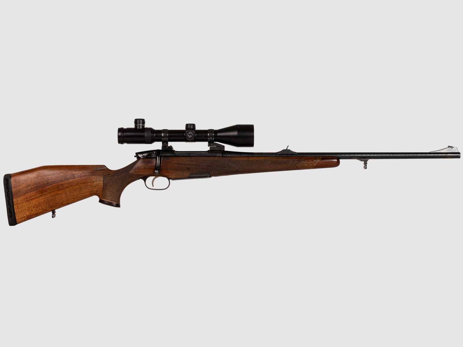 Steyr Mannlicher Luxus .30-06Spring , ZF Zeiss Varip. 2,5-10x50 T* Abs. 0, EAW-Schwenkmontage , Reservemagazin, LL= 60cm