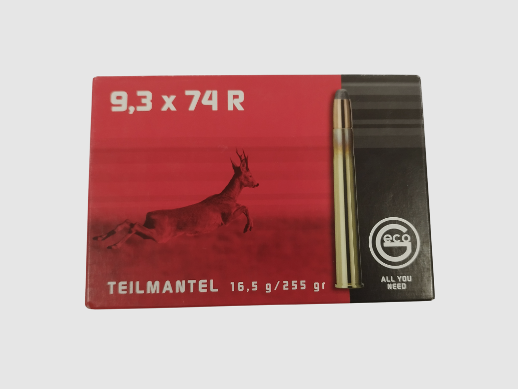 Amunicja Geco 9,3x74R TM 16,5g, zdjęcie 3 z 3