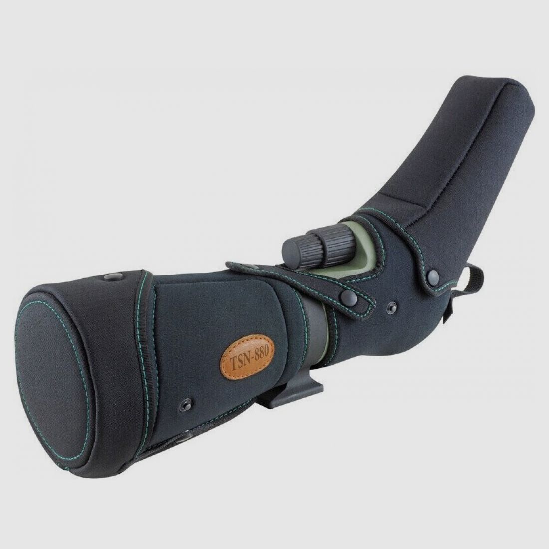 Kowa Kowa C-88A-N, neoprene case for TSN-88A angled view