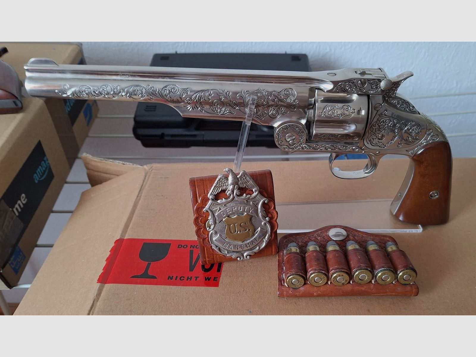 Western-Revolver-graviert