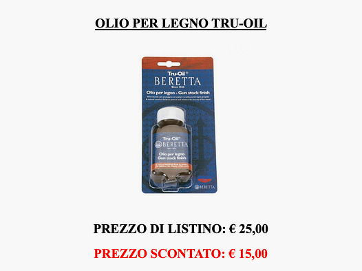 Beretta – Beretta Holzöl Tru-oil