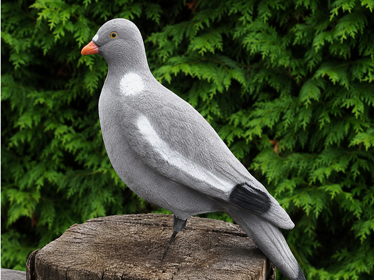 Full Body Geflockte Duif (kop hoog)