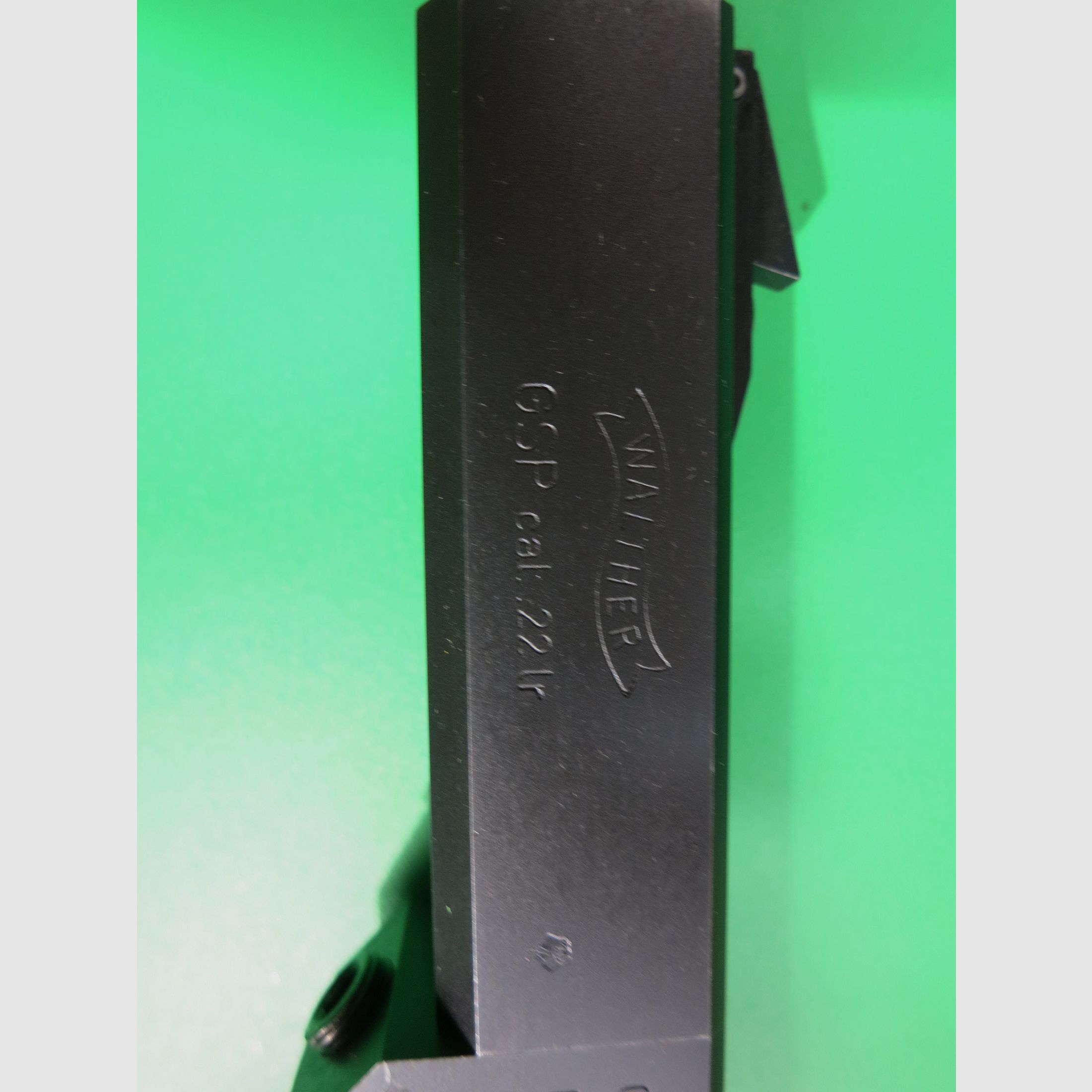 Sport-Pistole Walther GSP Kaliber .22lr, Sport-Griff, weltweit beliebteste Sportpistole, aktuelle Abzugsgruppe      #49