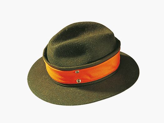 Hunting hat with signal band to turn 58