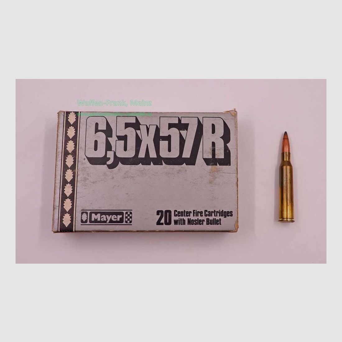 Mayer and Sons - Neheim Rifle Cartridges 6.5x57R