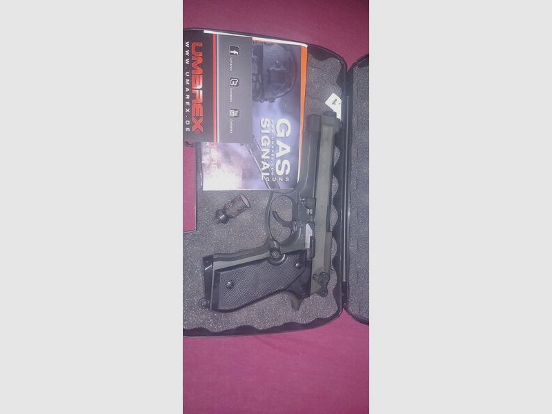 Umarex Reck Miami 92F Black 9mm PAK