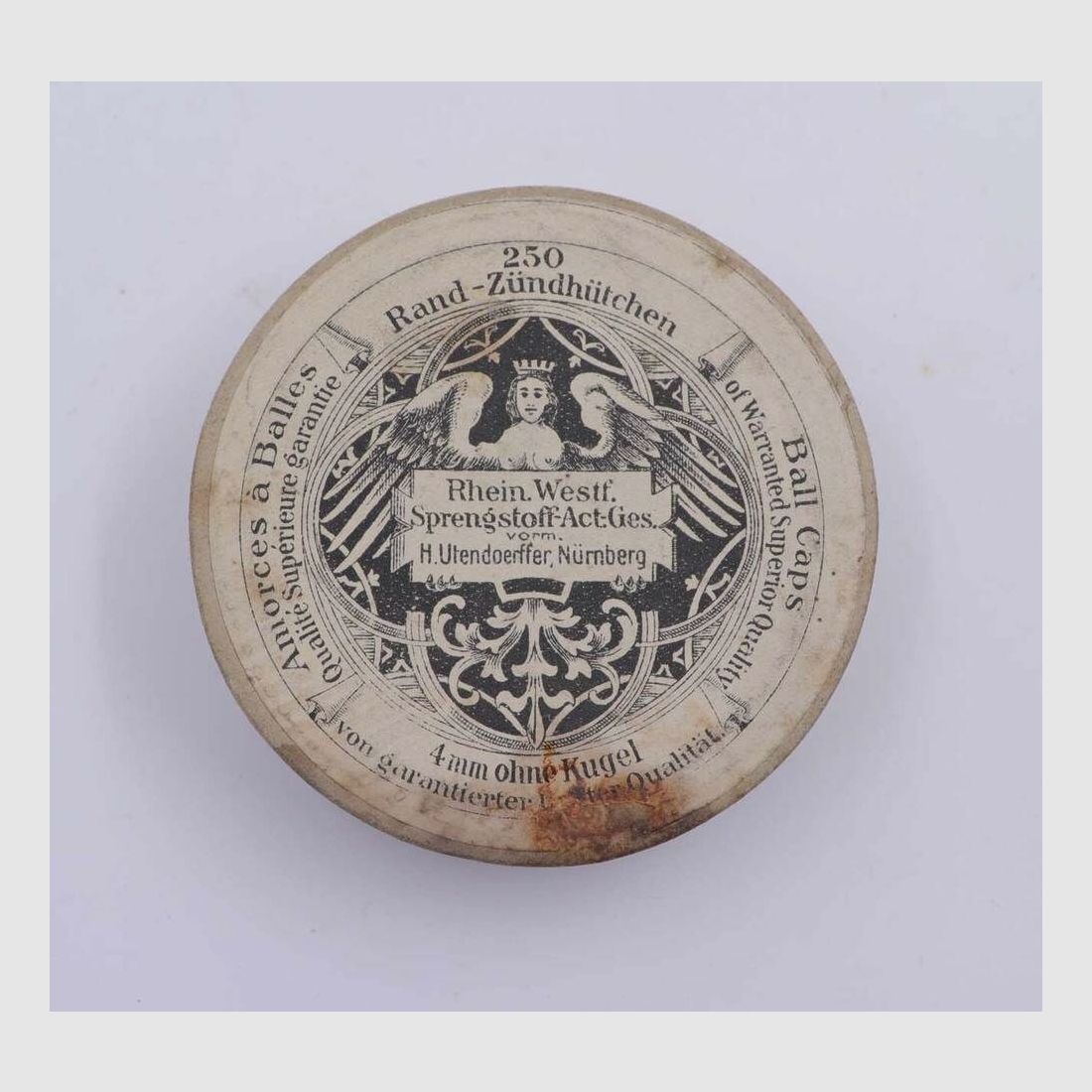 RWS vorm.Utendoerffer,Nürnberg Randzünder/Zimmerstutzen