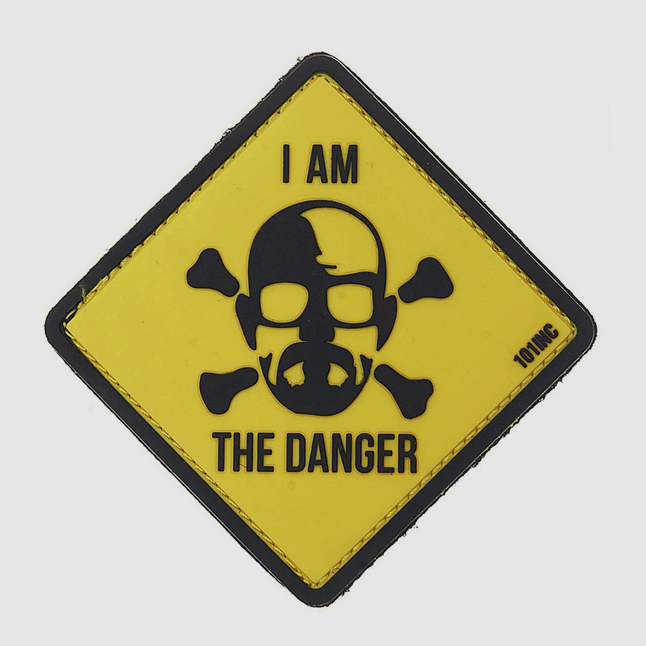101 INC 3D Patch I am the danger gelb