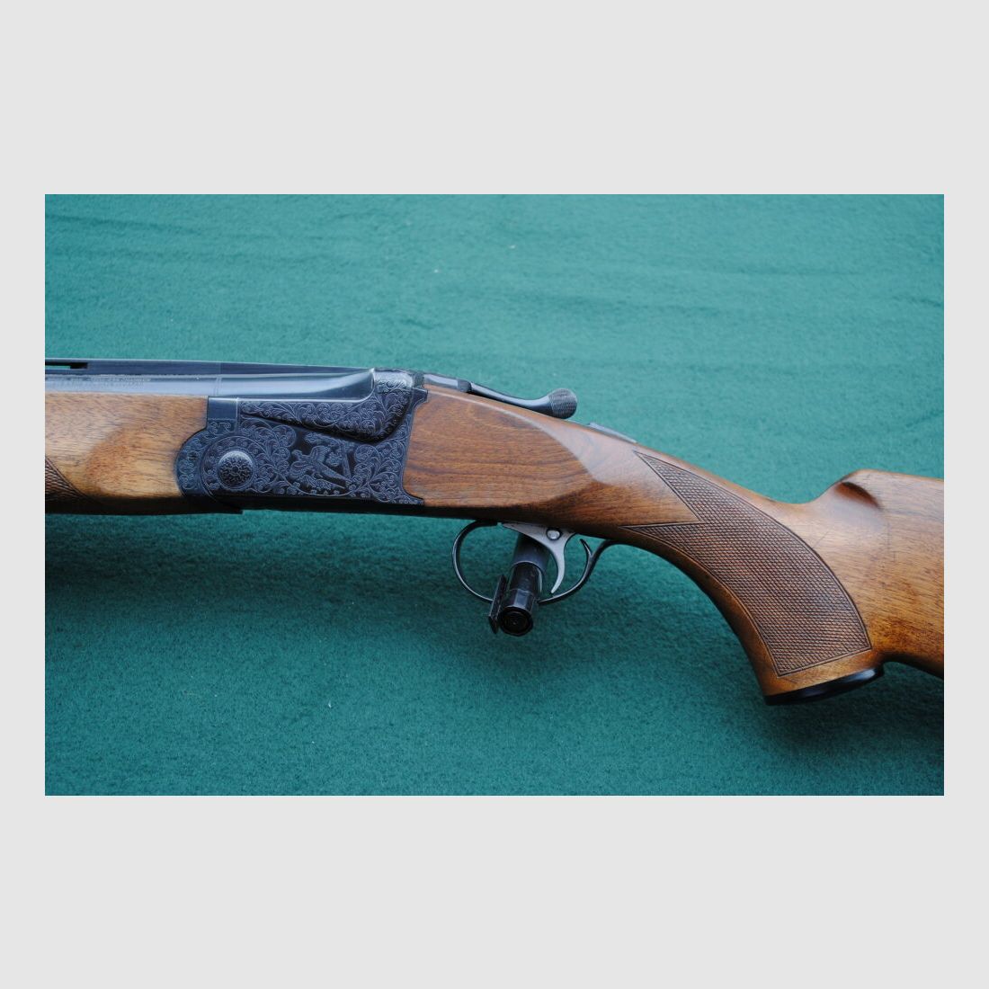 Bockdoppelflinte, SKB Arms Co, Japan, Modell 500, Einabzug