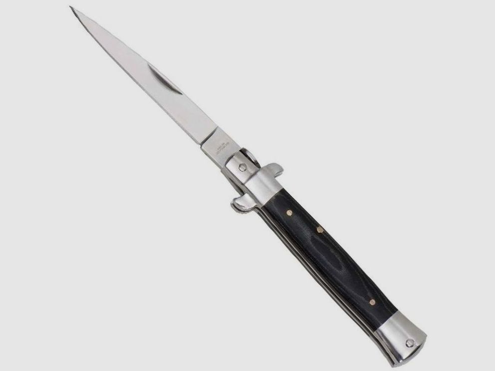 Klassisches Taschenmesser Small Stiletto Micarta, 420rsf