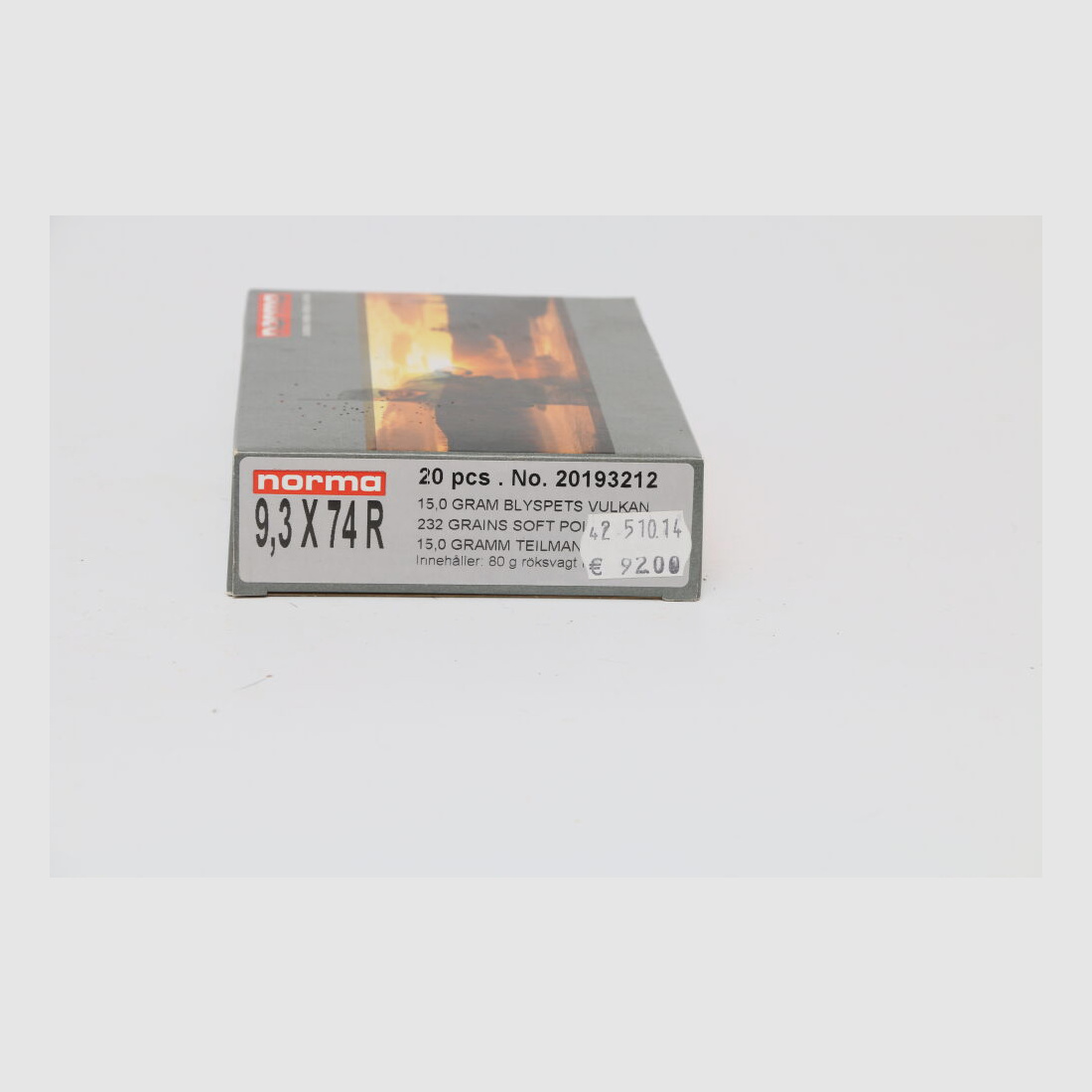Norma Vulkan 9,3x74R Teilmantel