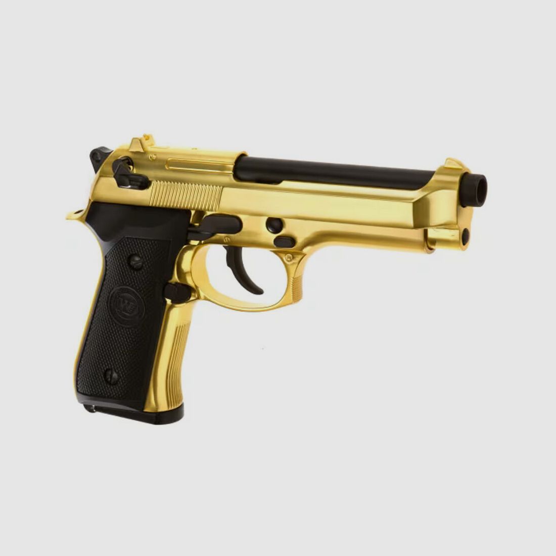 WE M9 Airsoft Pistole GBB VM 6mm BB gold