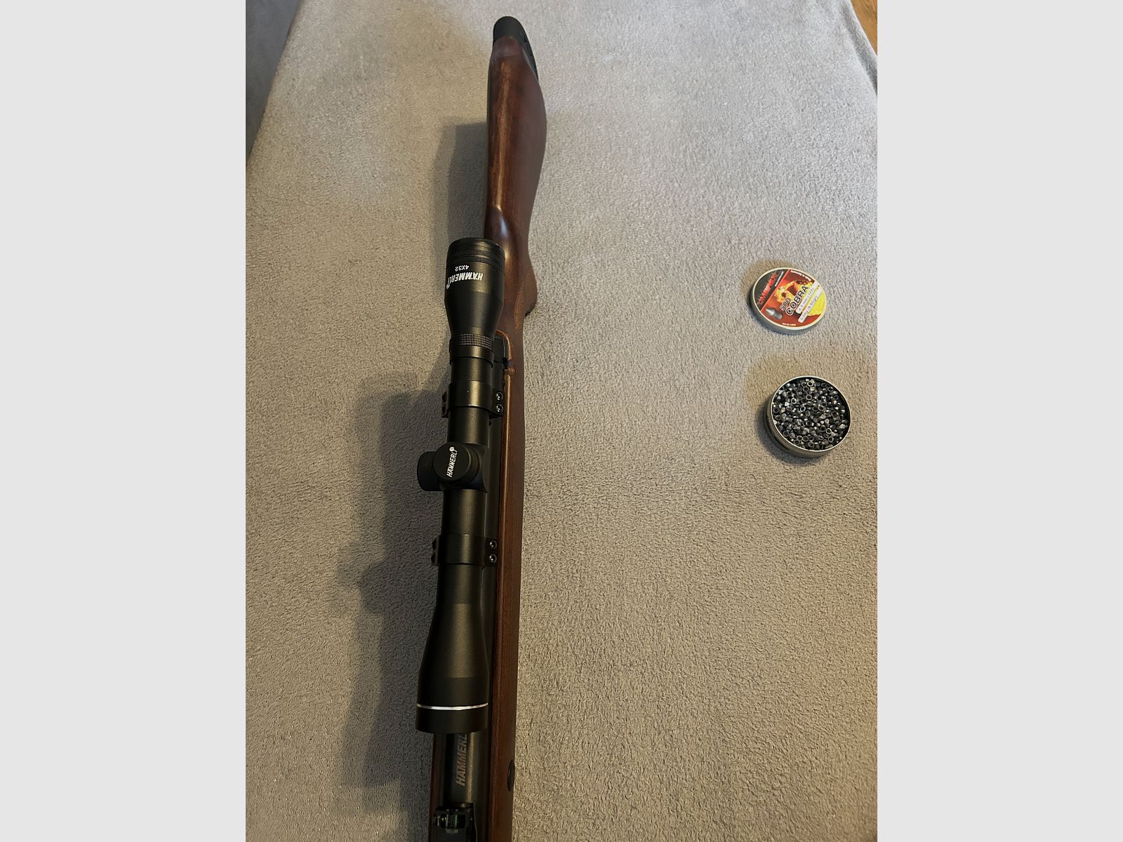 Hämmerli Hunter Force 600 4,5 MM mit Munition Und Zielfernrohr  VB