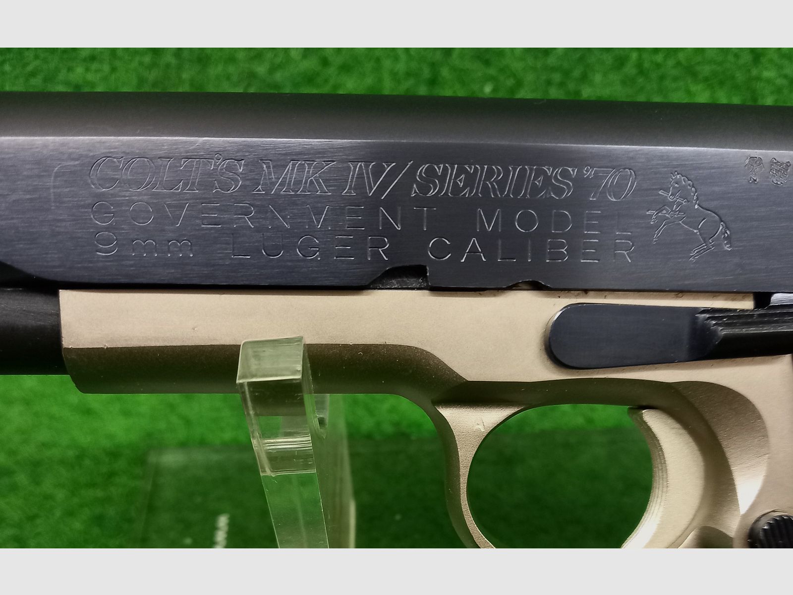 Colt Government MKIV Series 70 in DUO, proof mark 1977