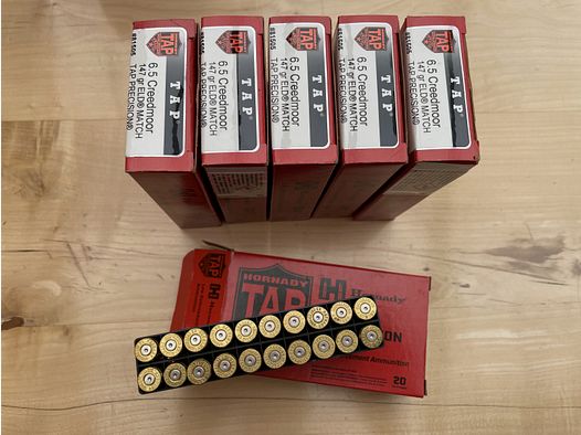 120 Hülsen, Hornady, 6.5 6,5 Creedmoor, kein Lapua, Sako, Norma