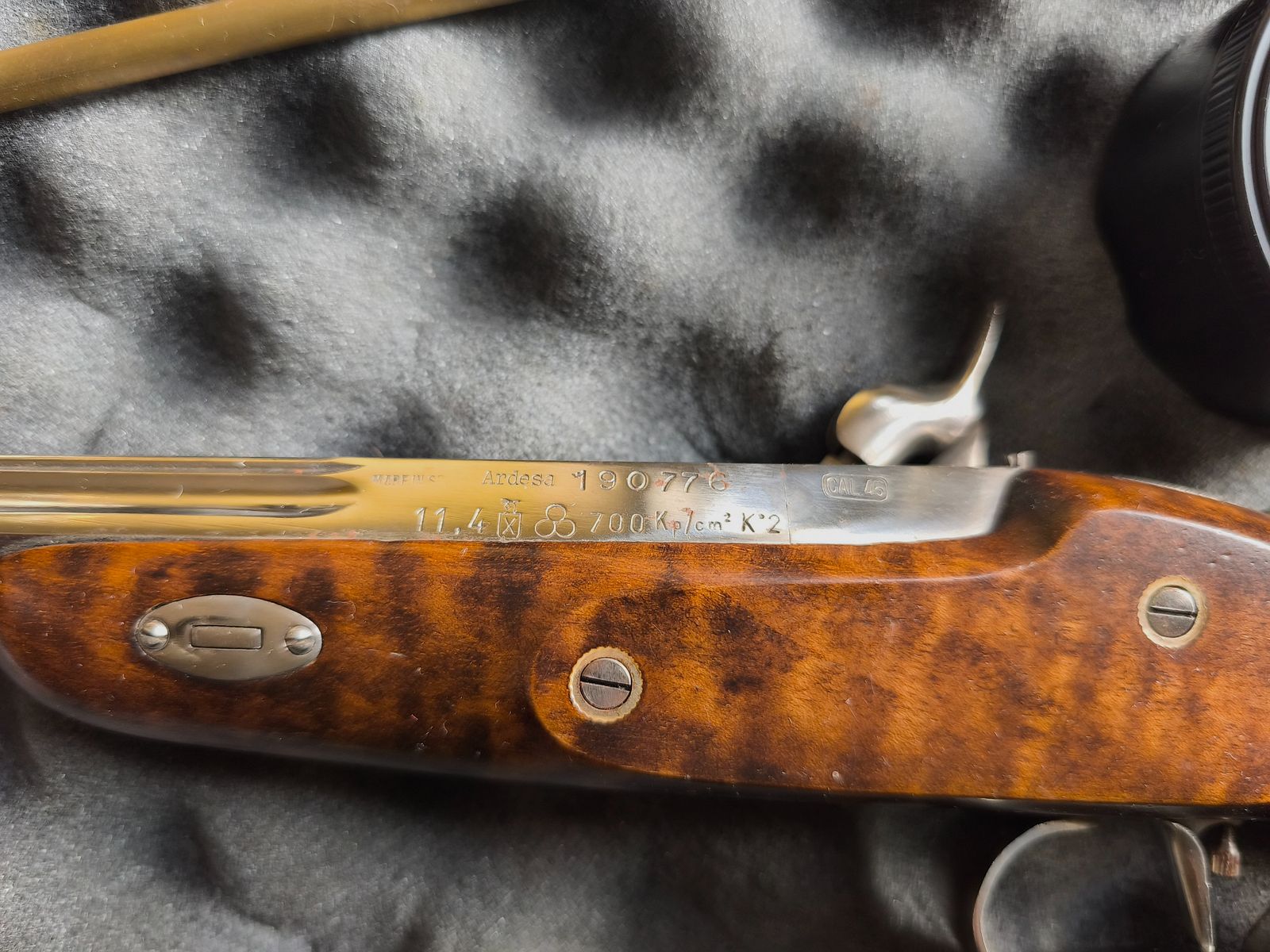 pistola avancarga de percusión española Ardesa, 11,4 mm (o calibre .45), imagen 5 de 7