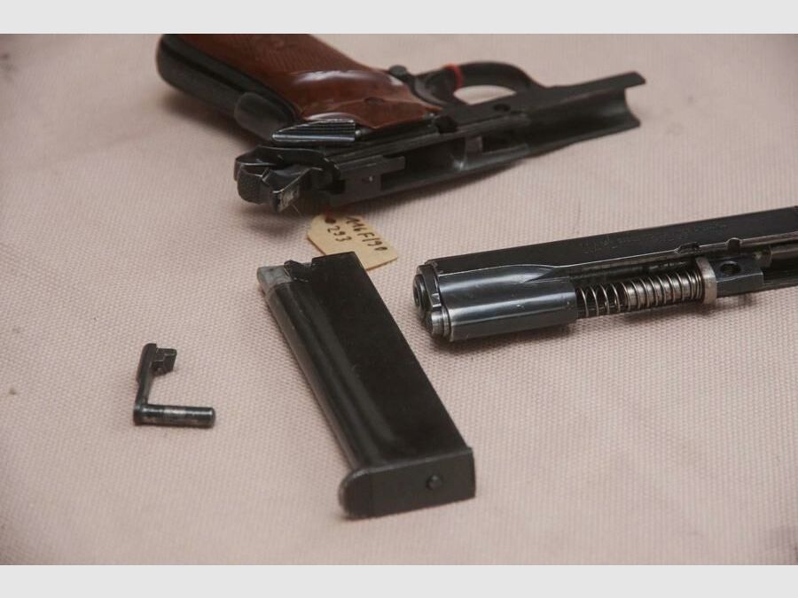 Llama 1911 Colt Miniatuur Kopie .22lfb Fanschot Verzamelaarswapen Vallenjacht KK .22lR, afbeelding 6 van 6