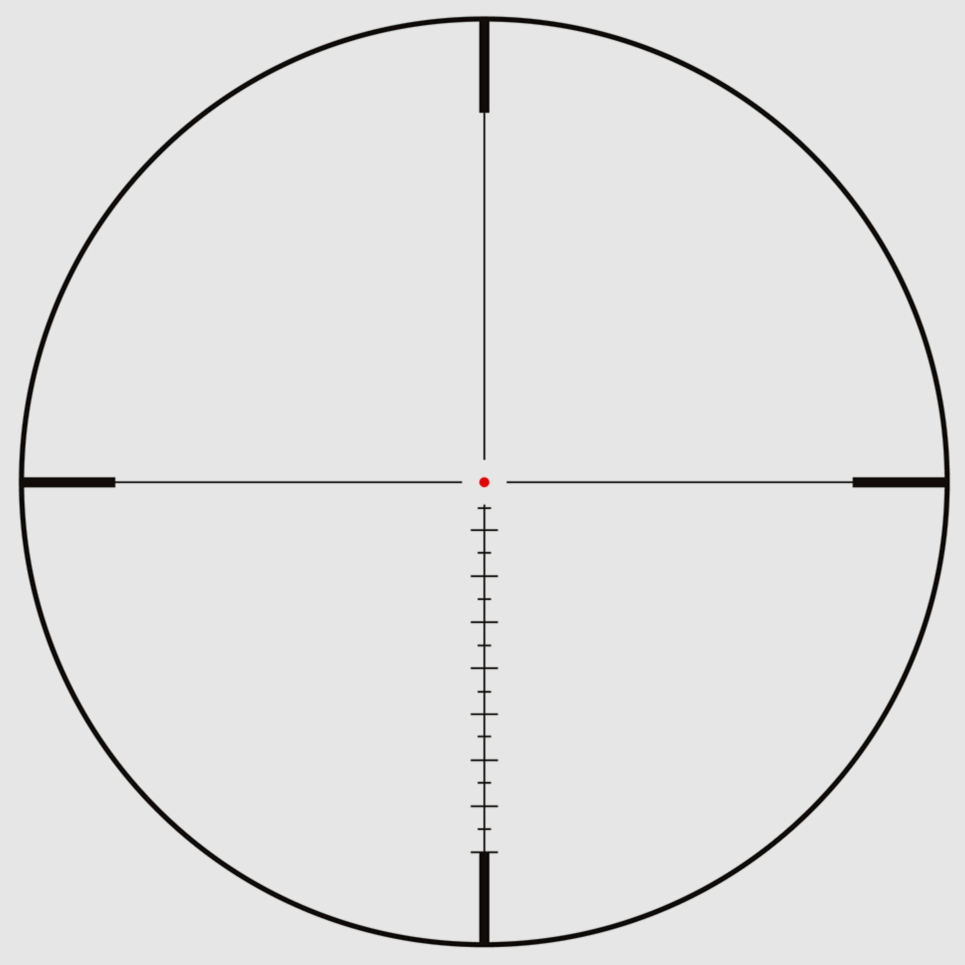 GPO RS421 SPECTRA 4x 2.5-10x44i Reticle G4i Drop 2 Image Plane