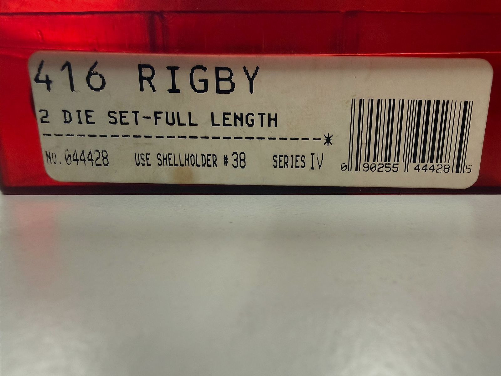 .416 Rigby Matritzensatz Hornady