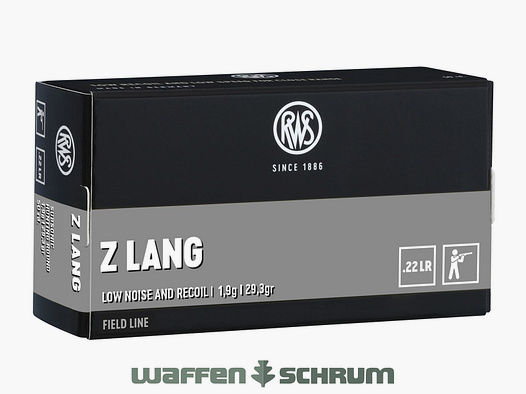 RWS Z Lang 1,9g - 29gr .22lr