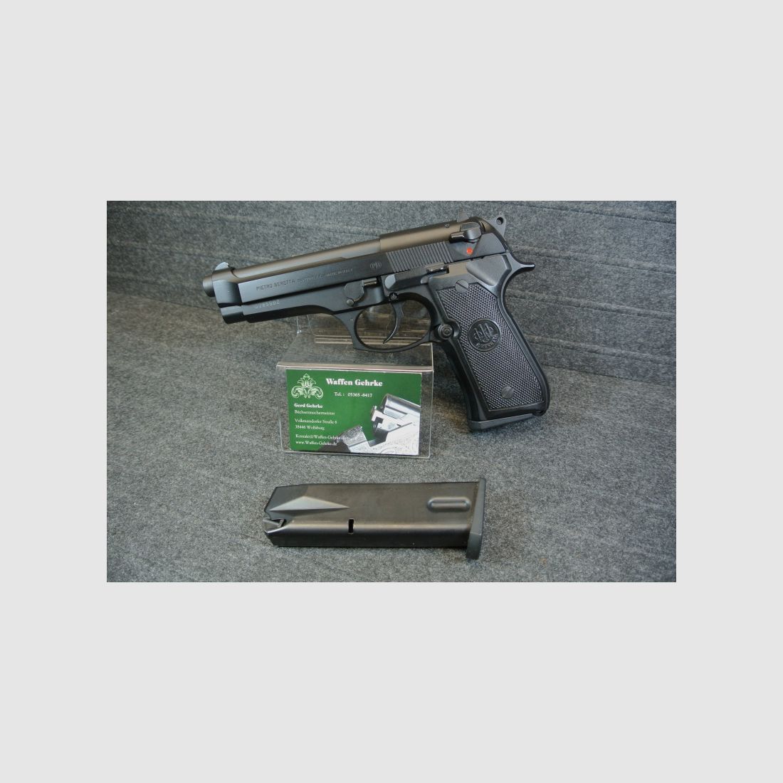 Beretta 92F /FS 9mm / 9Para (Koffer/ 2 Magazine