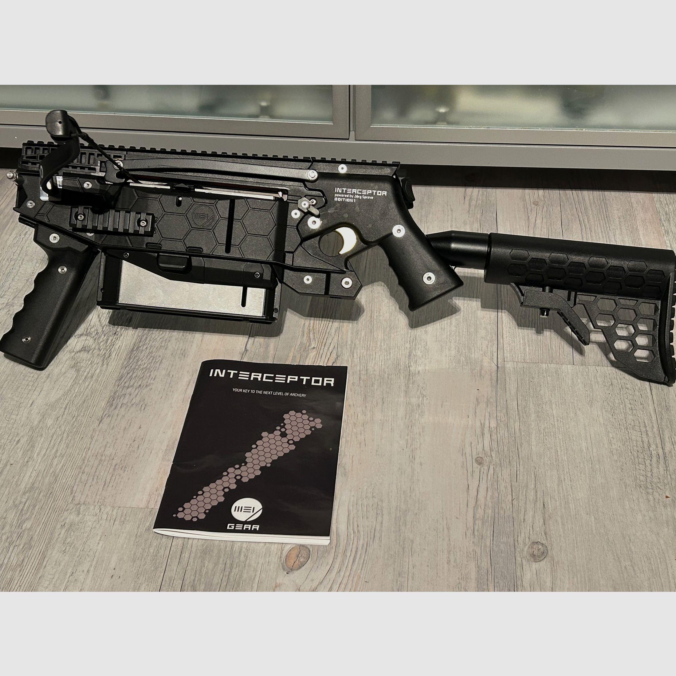 Mey Interceptor avec beaucoup d'accessoires ou sans.