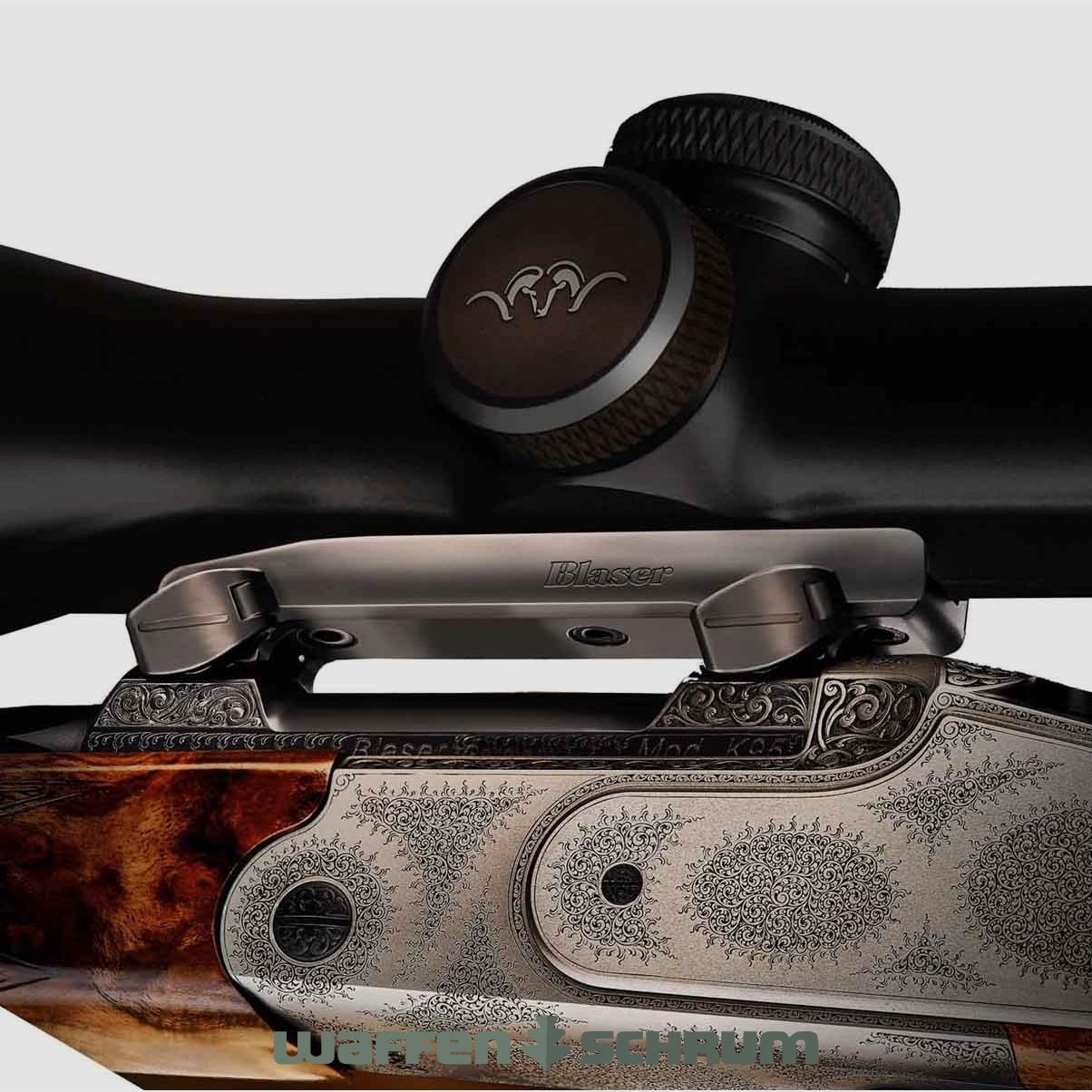 Blaser Sattelmontage / Hohe Ausführung  für Swarovski SR Innenschiene / Bauhöhe 14,5mm