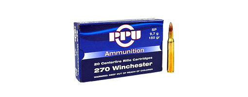 Prvi Partizan PPU .270 Winchester TM 150 grs 20 Schuss