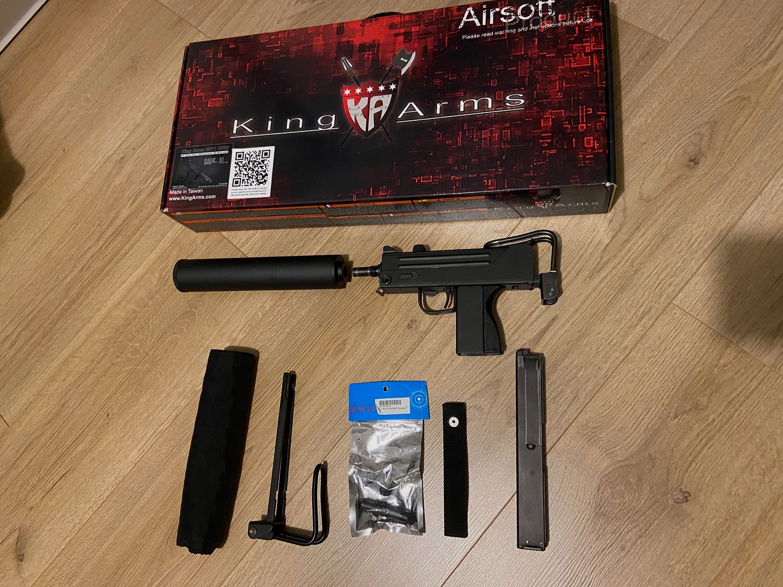 KSC/KWA M11 GBB MAC11a1 6mm BB GBB Steel Kit