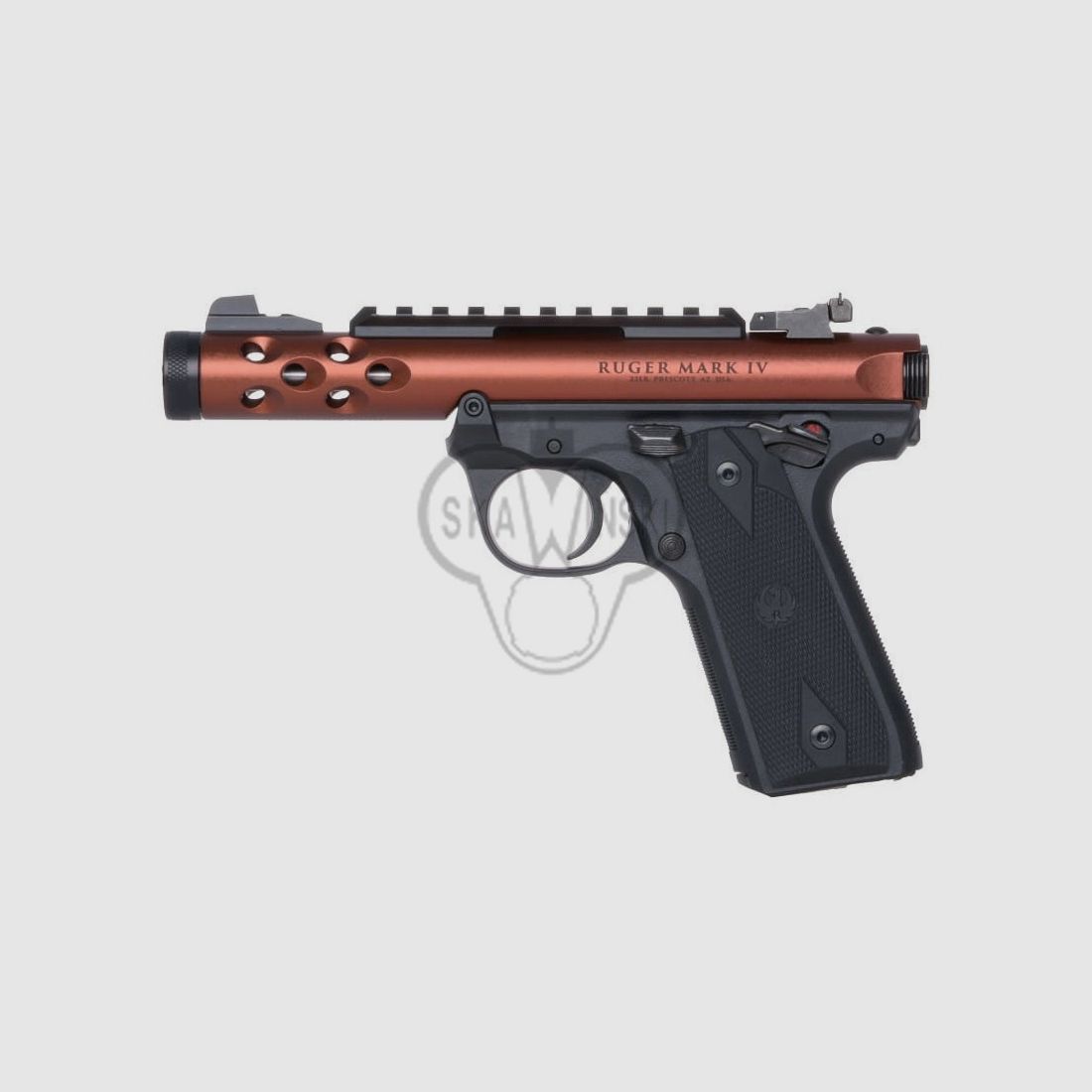 Pistolet Ruger Mark IV Lite mod.43909 cal. .22LR, image 1 sur 2