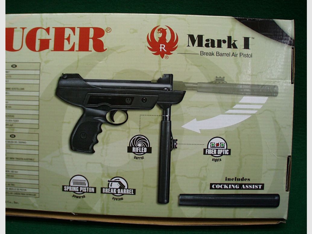 Umarex	 Ruger Mark I  CO2 Pistole, Bild 4 von 5