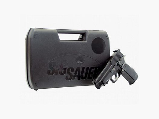 Sig Sauer Pistolen-Koffer schwarz mit Schaumstoff-Einlagen