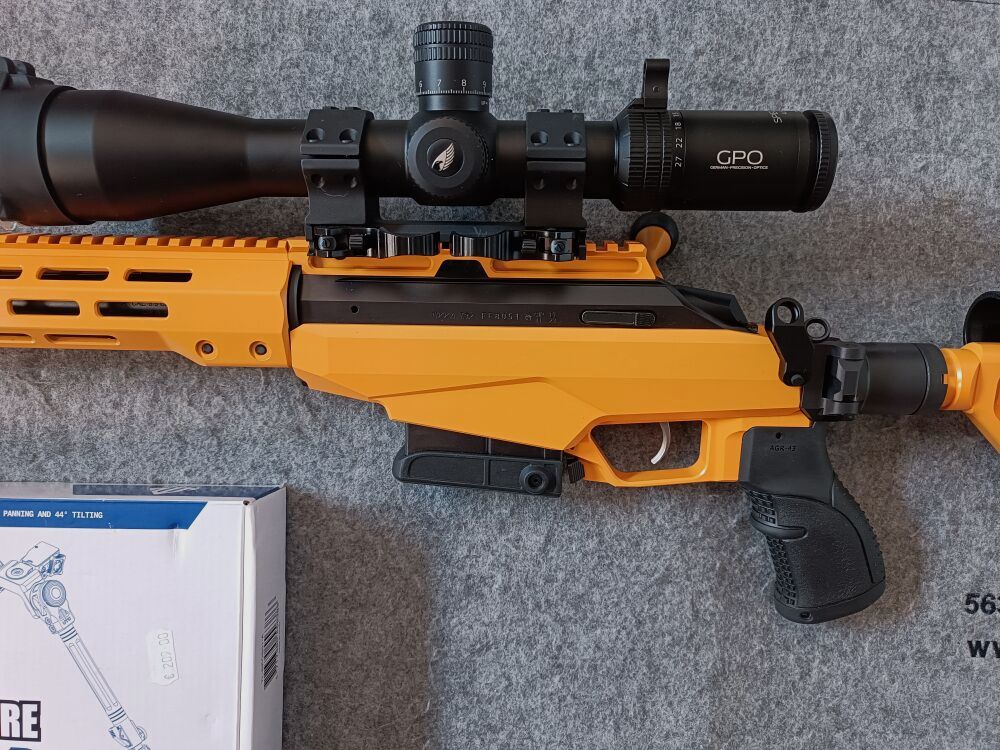 Tikka T3x TACT A1 mit Custom Cerakote & ERATAC + ZF GPO 4,5-27x50i