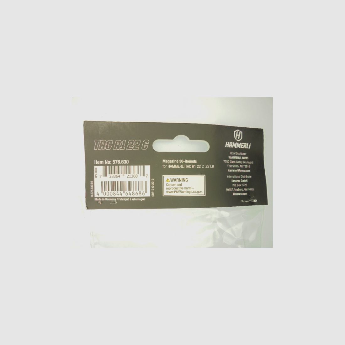 MAGAZIN 30 CPS HAMMERLI TAC R1 22LR, Bild 4 von 5