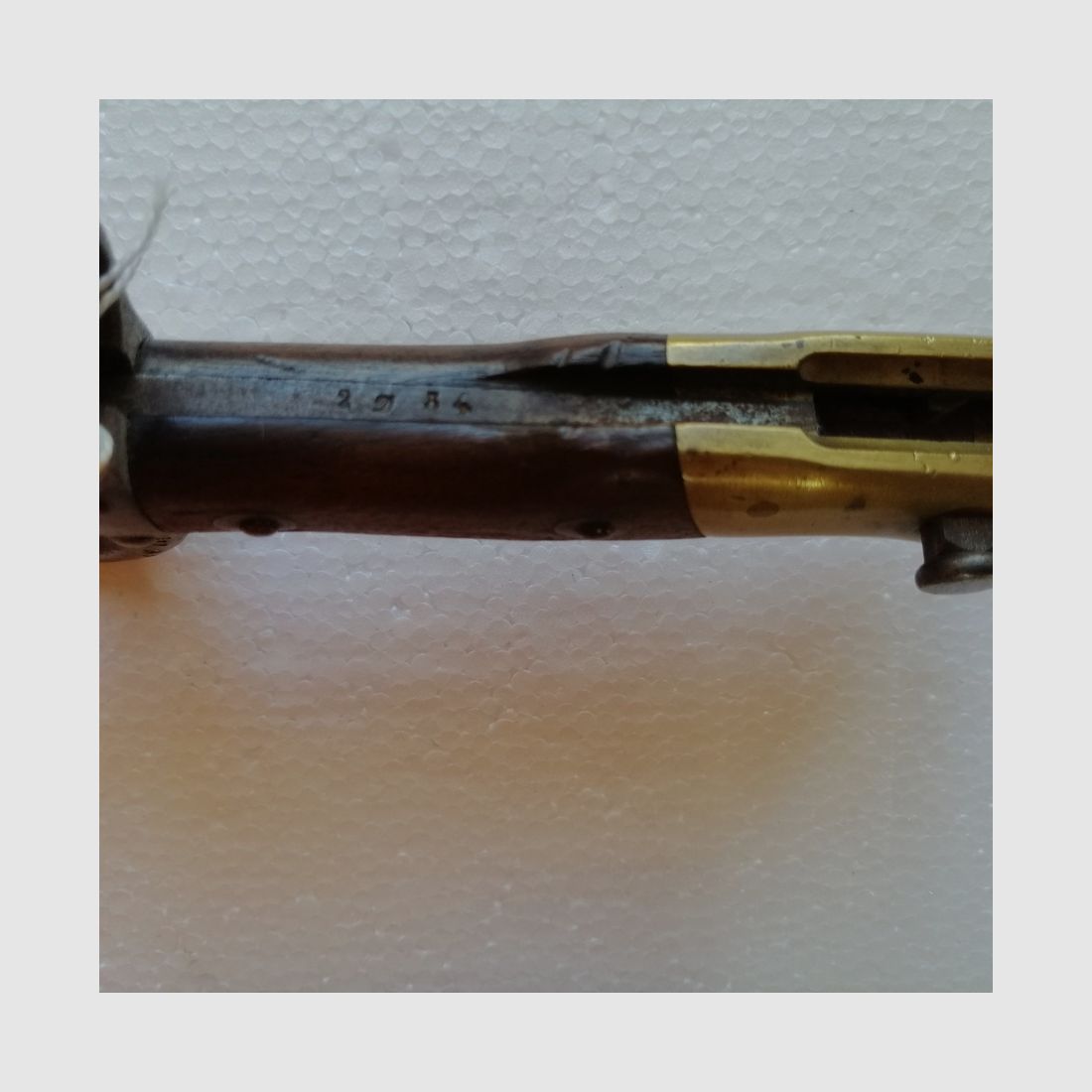 Sehr schöne Bajonett für Gewehr GRAS Mod 1874 – Waffenfabrik Châtellerault – mit Nummer – Hervorragender Zustand, Bild 9 von 17