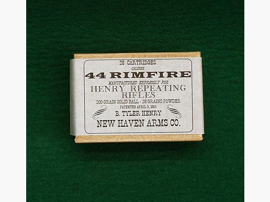 Replika Patronenschachteln .44 Rimfire