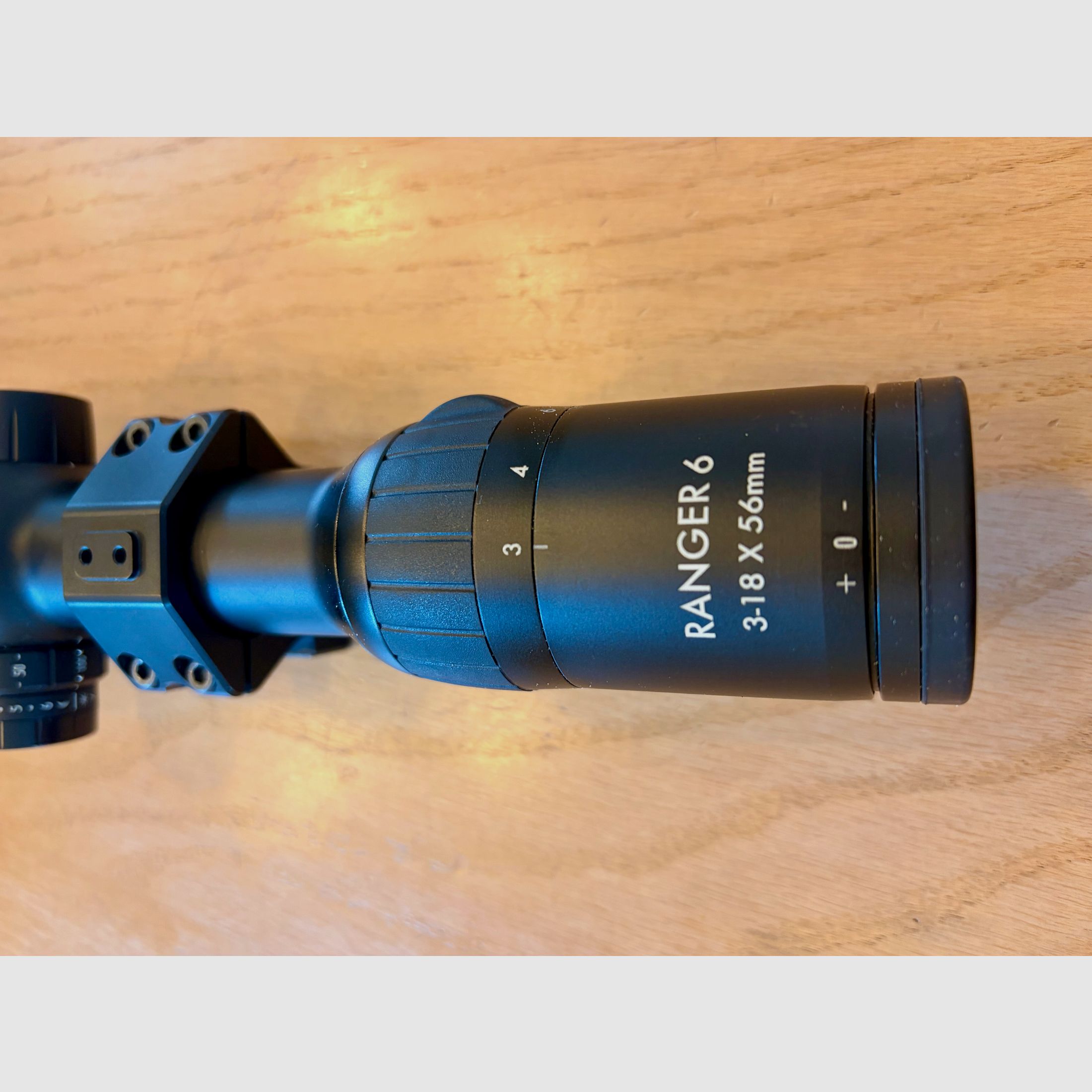 Steiner Ranger 6 3-18x56 scope inkl. GGS precision mounting rings – Top Zustand