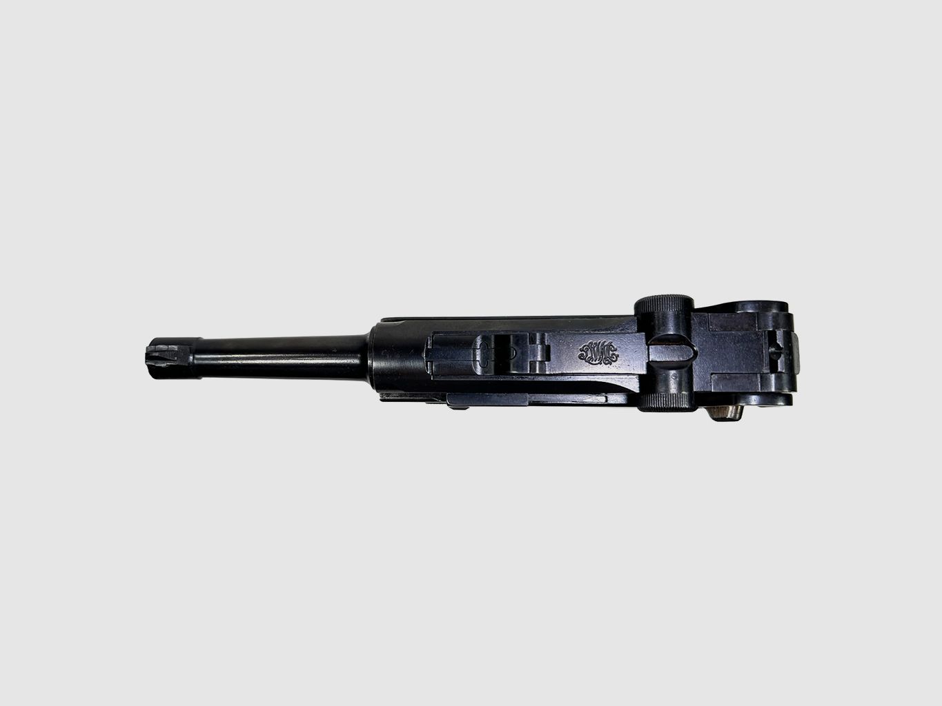 Luger Parabellumpistole (frühe DWM-Produktion – ohne Seriennummer und Gravuren), Bild 5 von 8