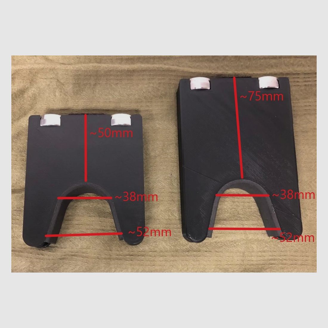 Uchwyt na broń magnetyczny - Ar15 MR223 AKM Saiga SP5 karabinek Thompson PPSch HK B&T SIG Haenel WBP Heckler & Koch