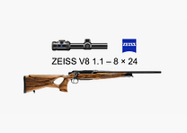 J.P. Sauer & Sohn Sauer 505 ICONIC Lochschaft HQ5 Ausstattungspaket HIGHLAND | .308 Win. | ZEISS V8 1.1-8x24