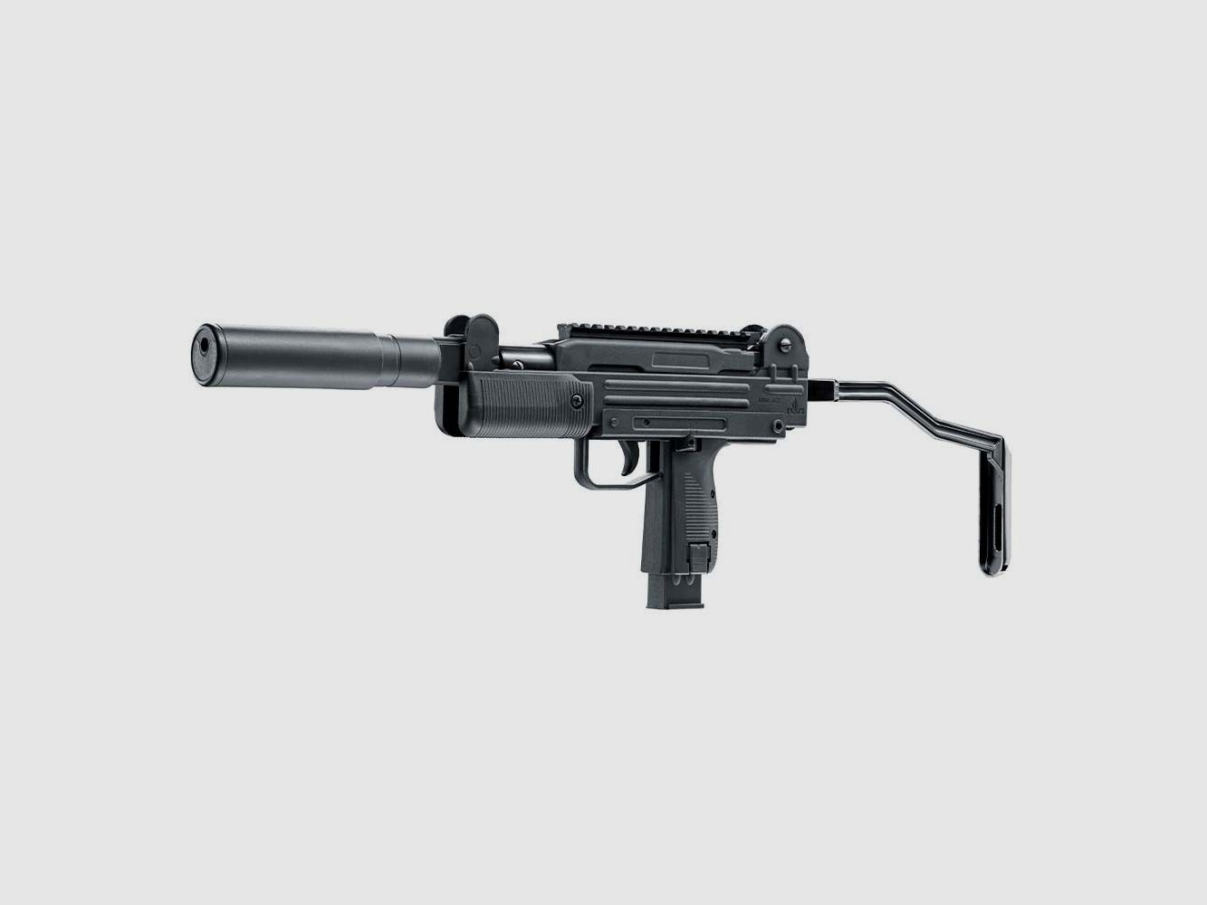 IWI Mini UZI a molla 4,5mm Diabolo con calcio pieghevole