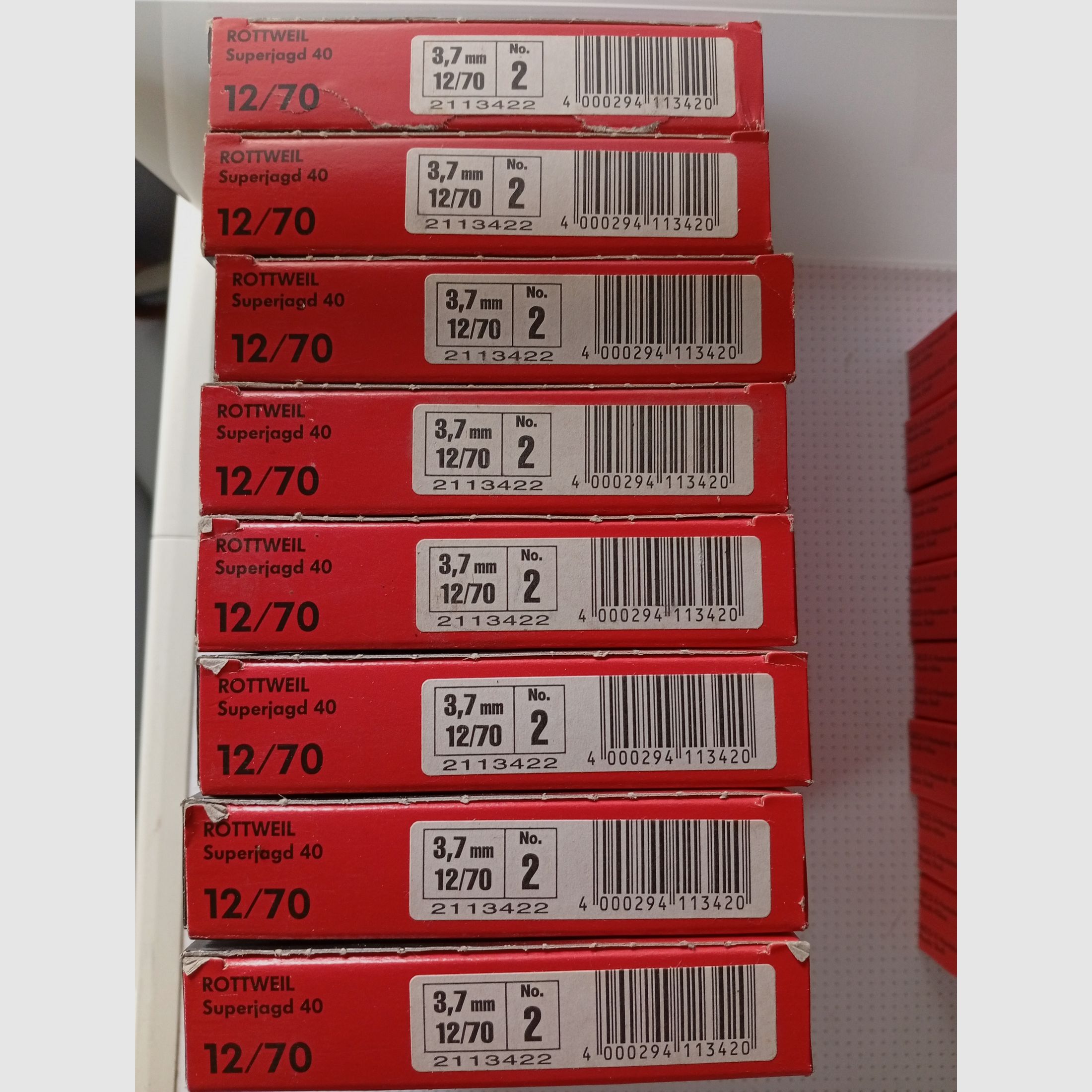 Kaliber 12 Schrotmunition diverse 