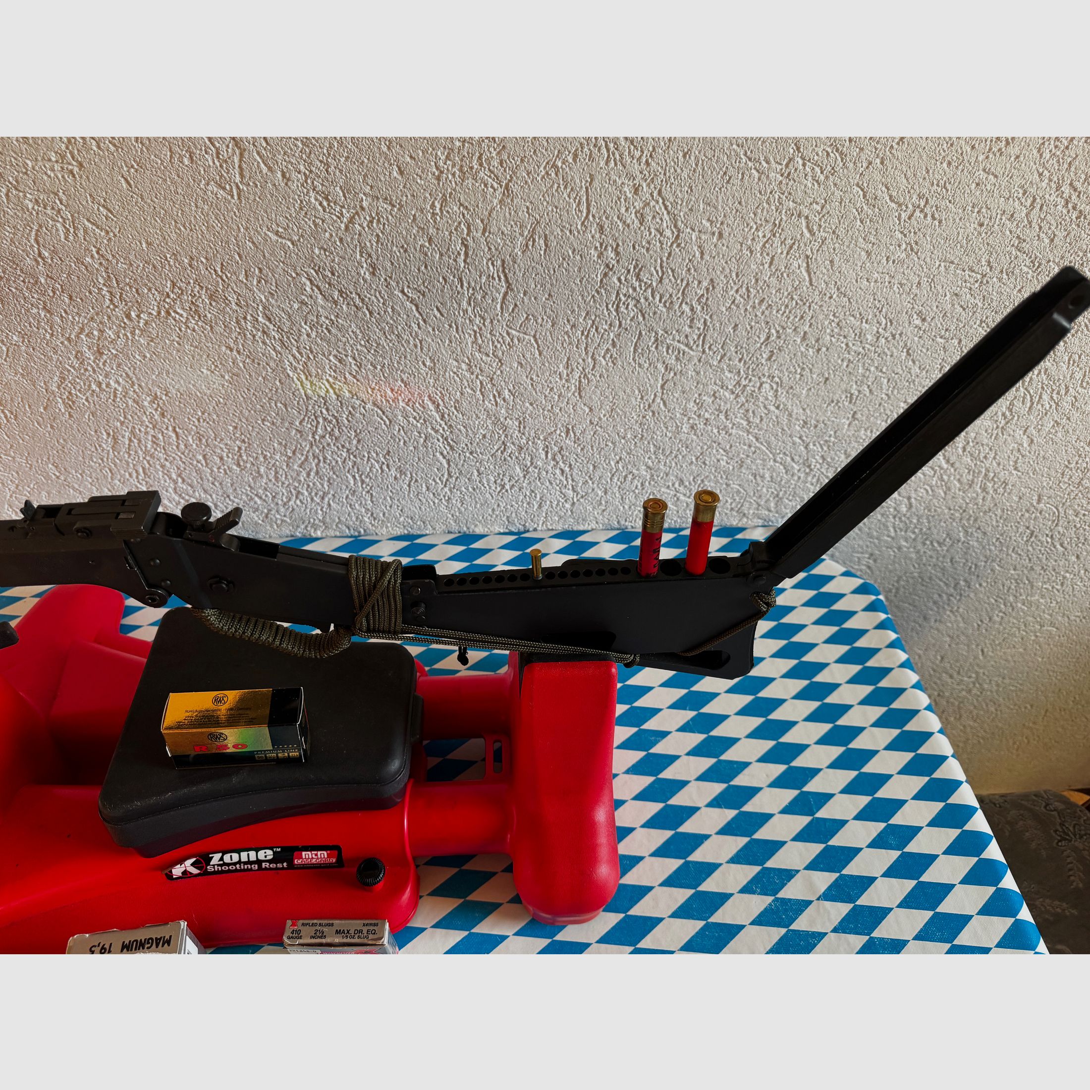 Bockbüchsflinte / Brünner Waffenwerke Modell: M6 Scout von Springfield Kaliber: .22lr / .410/76