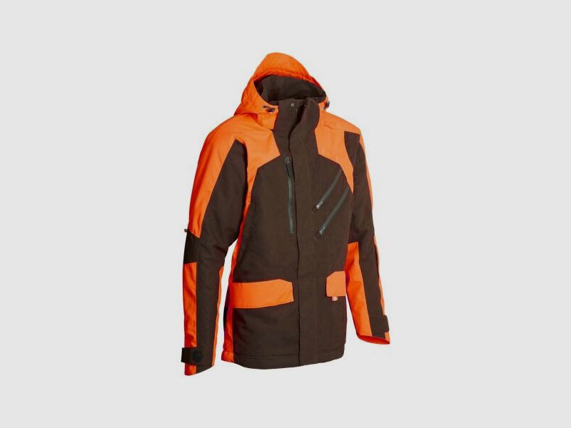 Northern Hunting Herren Drückjagdjacke Thor Gunnar Grün-Orange XXL