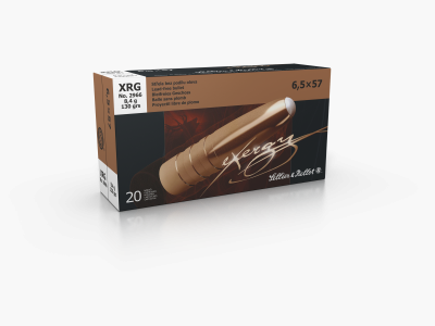 S&B Büchsenmunition 6,5 x 57 8,4 g / 130 gr eXergy