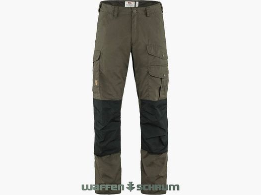 Fjällräven Hose Barents Pro Dark Olive - Black