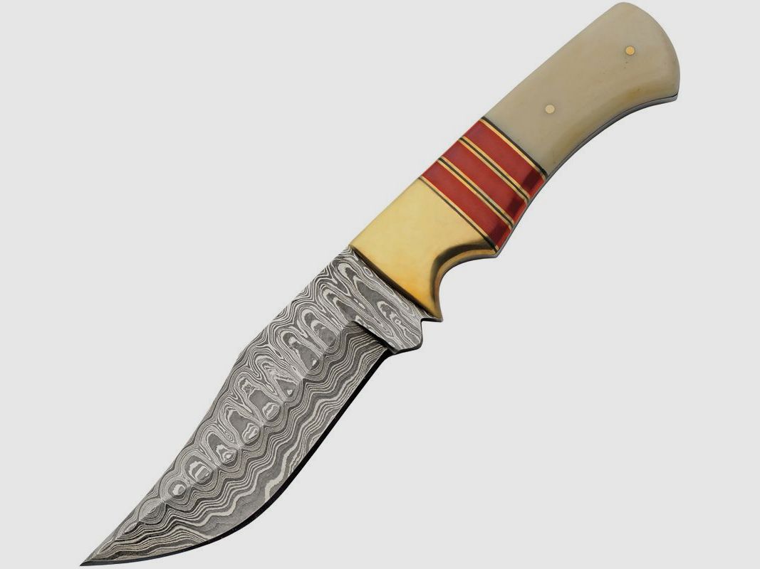 Admiral Damast Messer, Knochen Rot | 97091