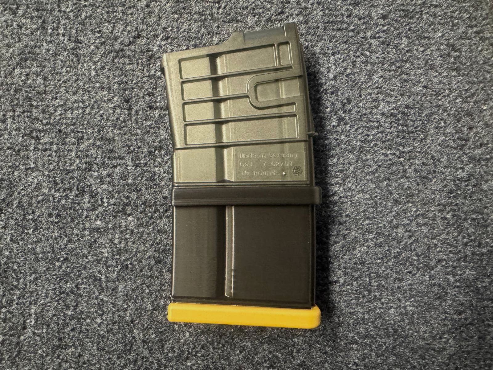 Griffverlängerung MR308 G28Z HK417 Magazin 20-Schuss Optik - NEU - G36 HK243 SL8 HK416 Mr223 Ar15 Heckler & Koch