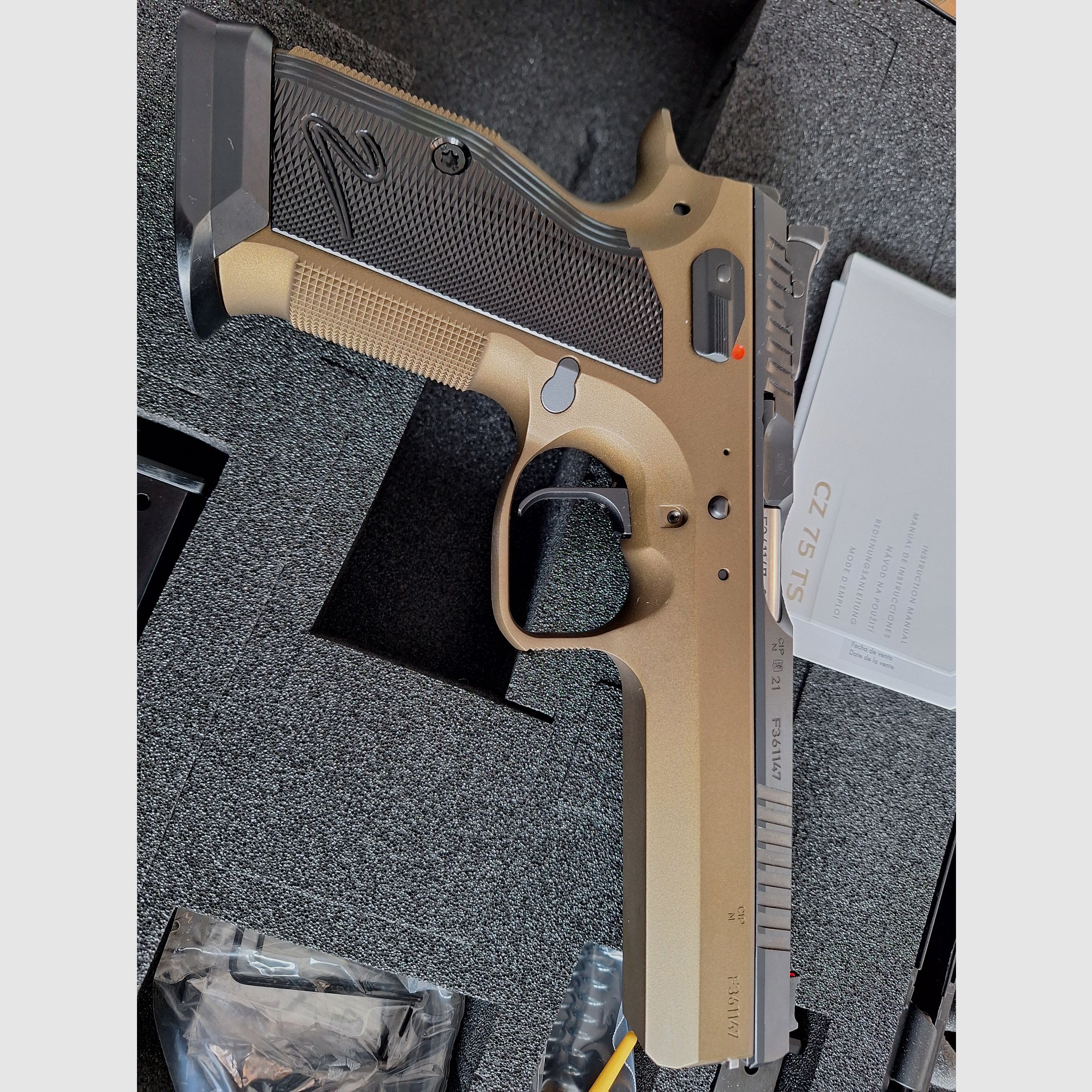 CZ 75 TS 2 Deep Bronze 