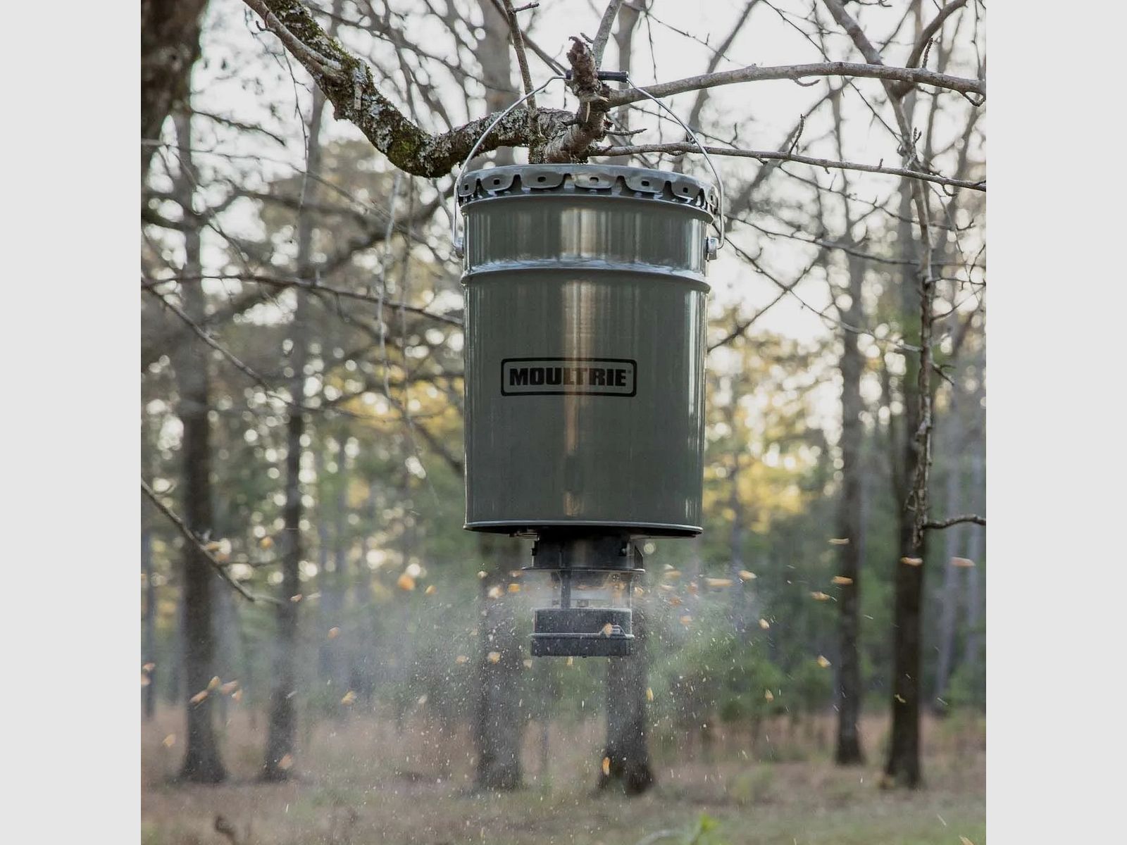 Moultrie distributore di mangime ALL-IN-ONE II con bidone da 24 litri, immagine 9 di 12